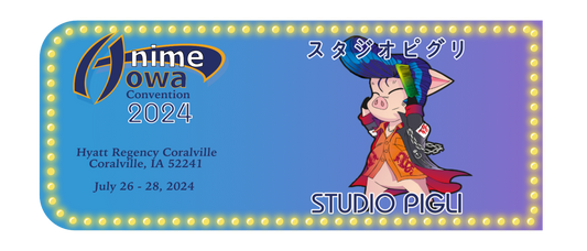 Anime Iowa Convention 2024 Studio Pigli | July 26-28