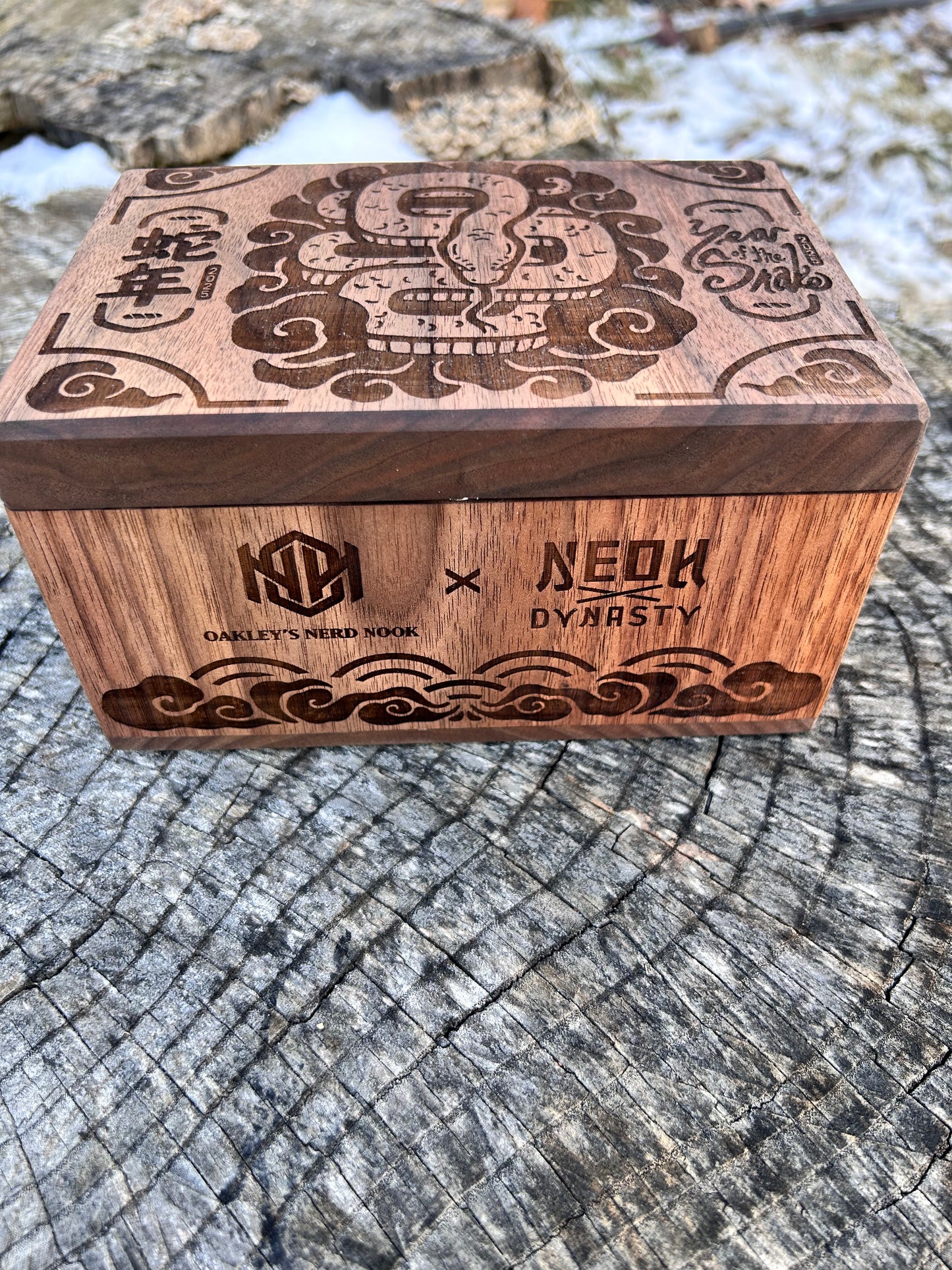 Year of the Snake: MTG Commander Deck Box