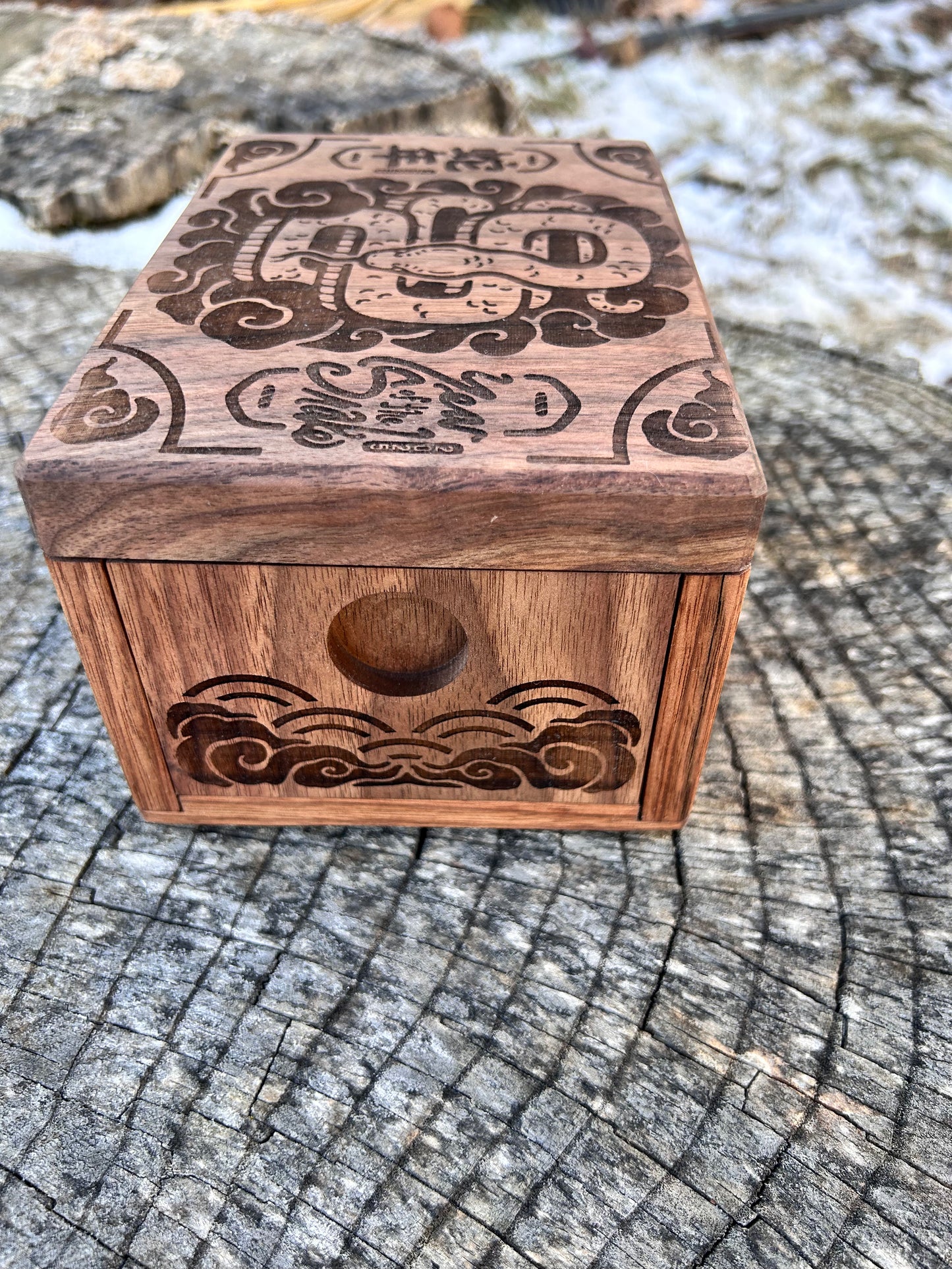 Year of the Snake: MTG Commander Deck Box