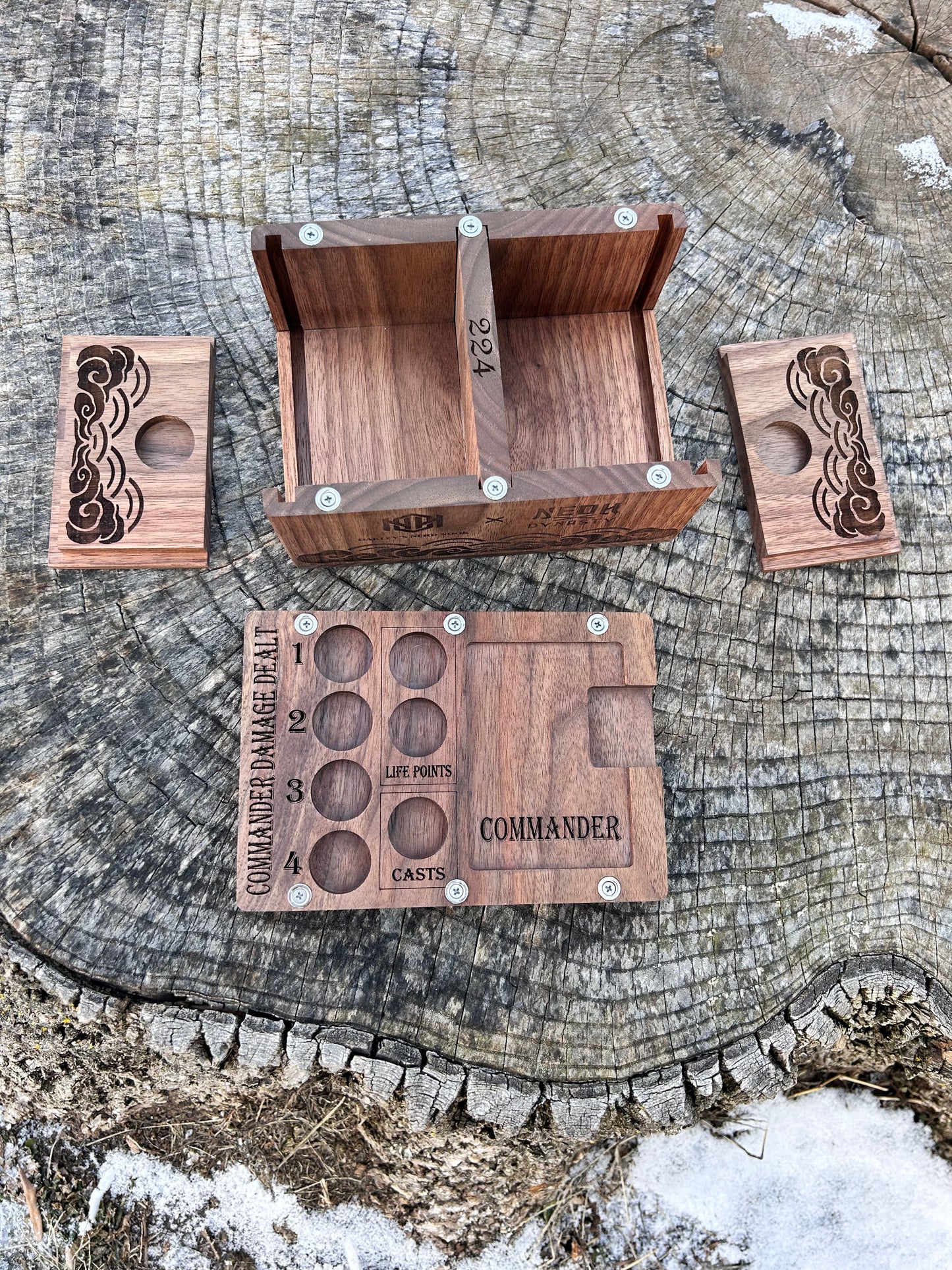 Year of the Snake: MTG Commander Deck Box