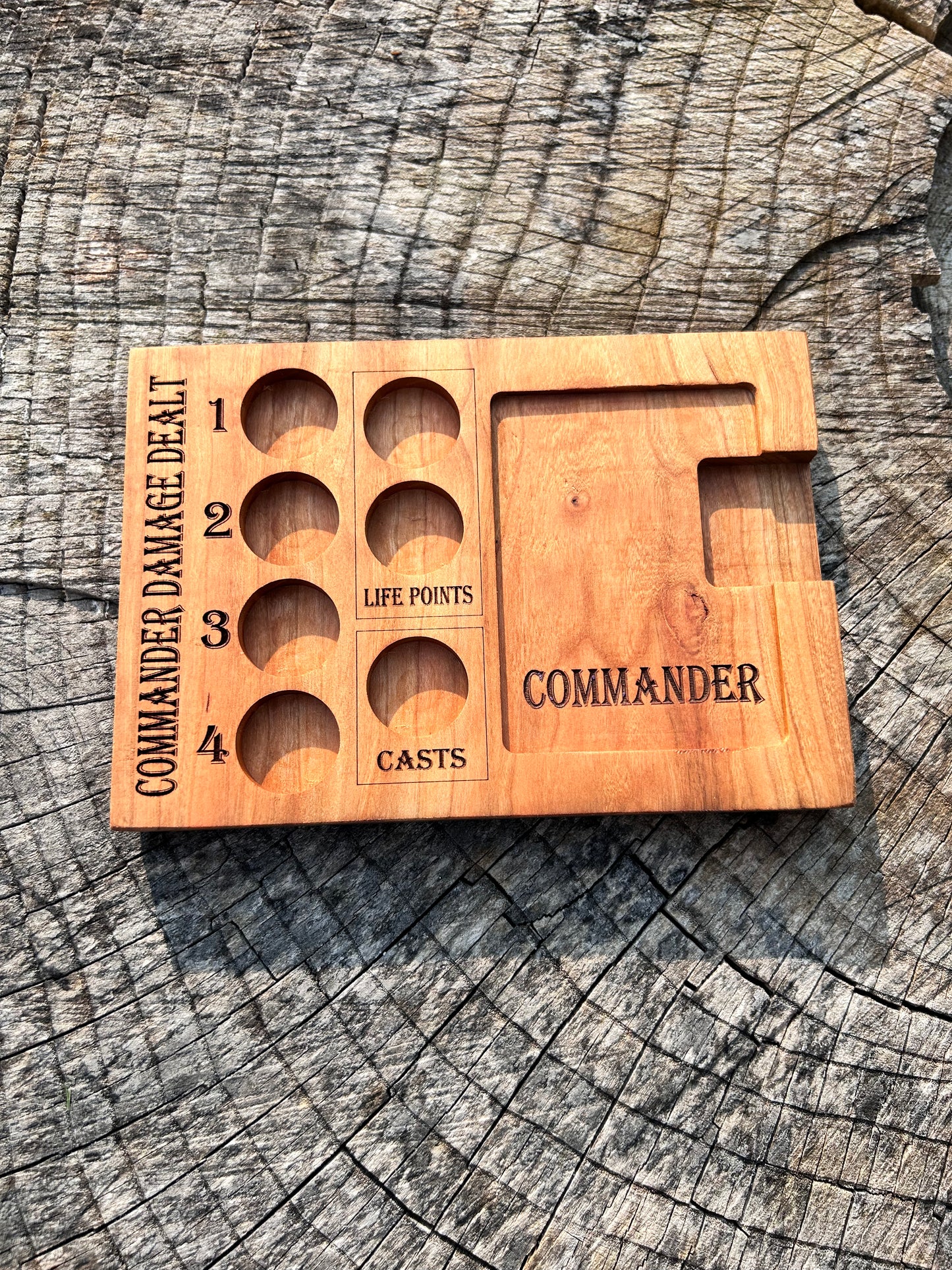 MTG Wooden Commander Station