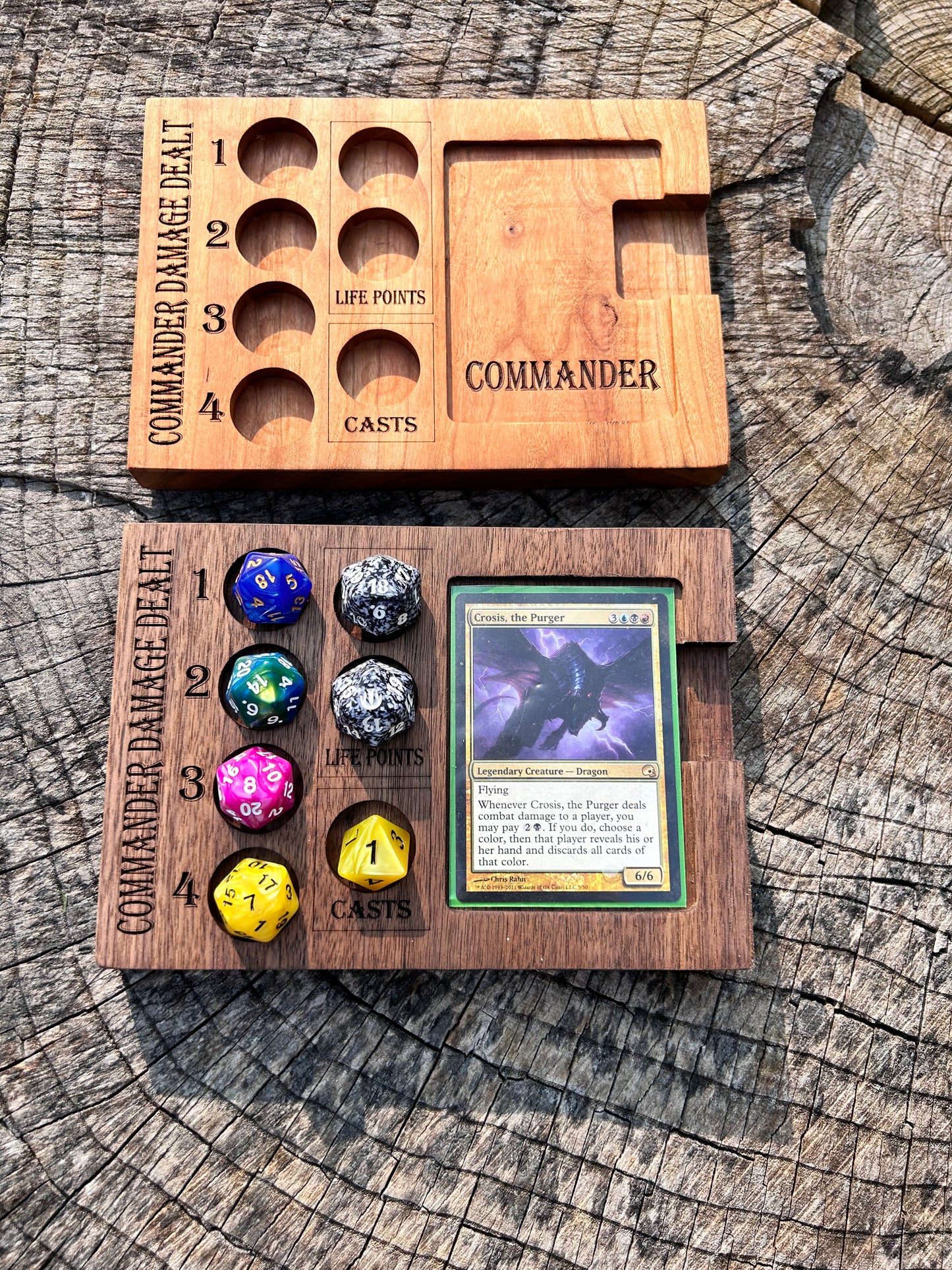 MTG Wooden Commander Station