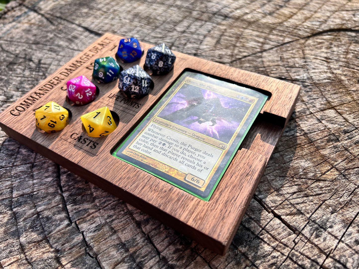 MTG Wooden Commander Station